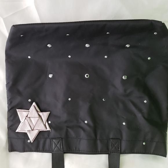 Bath and Body Works Black & Silver Tote - Picture 4 of 4